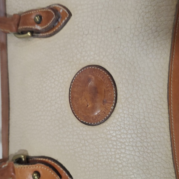Vintage dooney & Bourke allweather  large top handle satchel crossbody bag - Picture 6 of 16